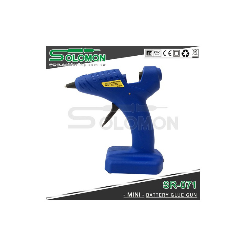 SOLOMONS MINI BATTERY POWERED GLUE GUN SR-071