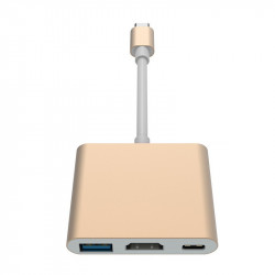 USB C TO HDMI W/ USB 3.0 CHARGING SLOT