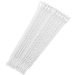 CABLE TIE 8" VELCRO WHITE...