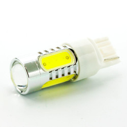 LED AUTO LAMP, T20, YELLOW, 12V