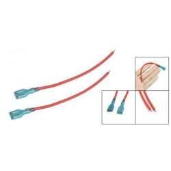 QUICK CONNECTOR RUBBER SLEEVING 6.35MM 20PCS