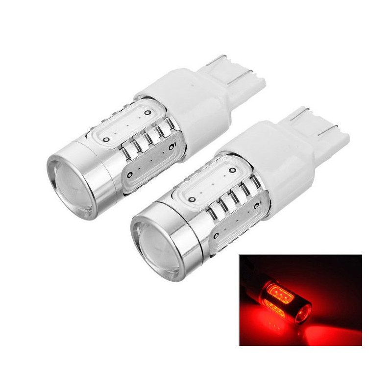 LED AUTO LAMP, T20, RED BREAK LIGHT, 12V