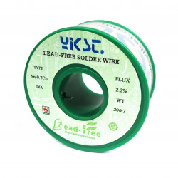 SOLDER, LEAD FREE, 1.5mm, 200g