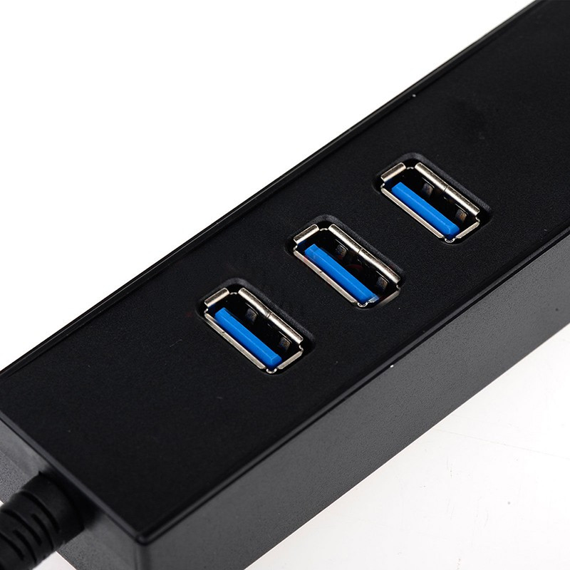 ADAPTER, USB 3.0 TO GIGABIT ETHERNET /W 3 USB PORT HUB