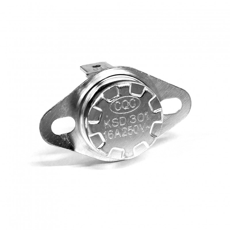 THERMAL CUTOFF, 250V, 10A, 155C, N/C, KSD301