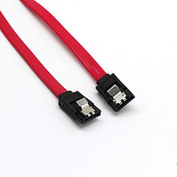 SATA TO SATA CABLE 0.5M W/CLIP