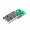 USB TYPE-A MALE DIP BREAKOUT BOARD