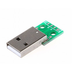 USB TYPE-A MALE DIP...