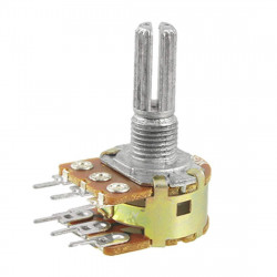 DUAL POTENTIOMETER, B500K,...