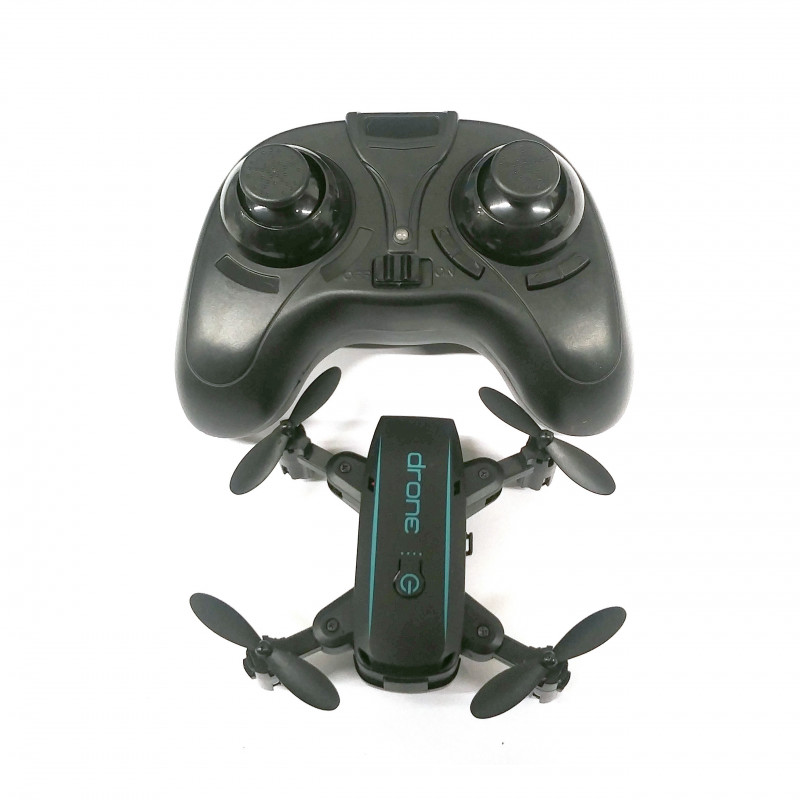 MINI FOLDING DRONE 2.4GHZ WIFI FPV10354 BLACK