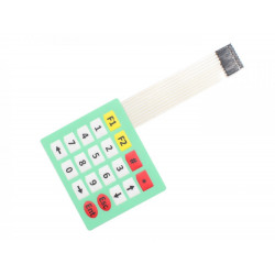 MEMBRANE KEYPAD, 4X5, 20 KEYS