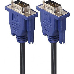 VIDEO CABLE, VGA, M/M, 1M