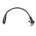 DC POWER ADAPTOR, 2.1MM X 5.5MM (F) TO 2.5MM X 5.5MM R/A (M)