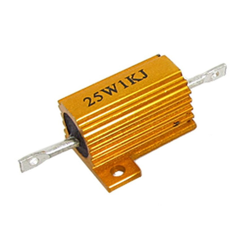 Power Resistors 25w 1k Wirewound W Heat Sink