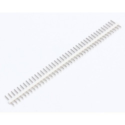 HEADER PINS 1X40, WHITE