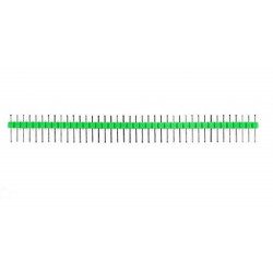 HEADER PINS 1X40, GREEN