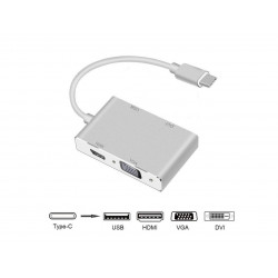 USB TYPE-C TO VGA, DVI,...