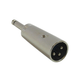 1/4" MONO PLUG/XLR 3-P MALE...