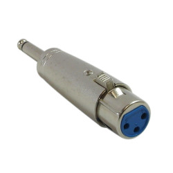 1/4" MONO PLUG/XLR 3-P...