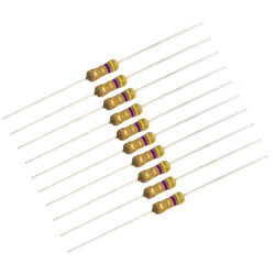 RESISTORS 1/8W 390OHM 5% 5PCS