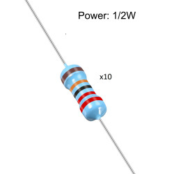 RESISTORS 1/2W 6.8KOHM 1%...