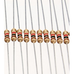 RESISTORS 1/4W 4.7MEG 5% 10PCS