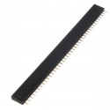 HEADER SOCKET 1X40 2.54MM PITCH