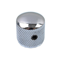 KNOB, METAL, 18MM, GROOVED...