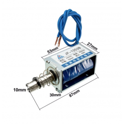 12V SOLENOID 42N 10MM JF-1253B