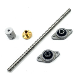 3D PRINTING PARTS KIT, T8 ROD, /W COUPLER, HORIZONTAL MOUNT