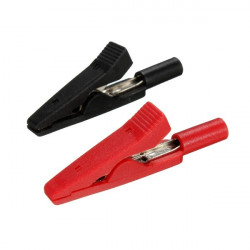 ALLIGATOR CLIP W/ COVER 2MM...