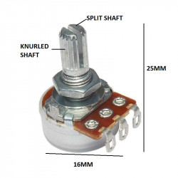 POTENTIOMETER, LOG A100K,...