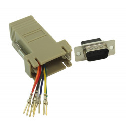 DB9(M) - RJ45(F) ADAPTER JK845