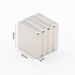 MAGNET SQUARE 20x20x5MM