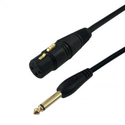 AUDIO CABLE, 1/4'' MONO TO...