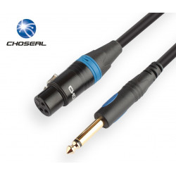 AUDIO CABLE, 1/4" TO XLR(F)...