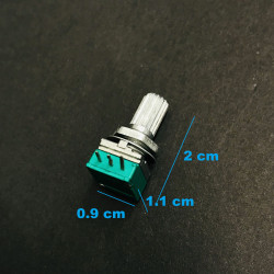 POTENTIOMETER, B5K, PCB,...