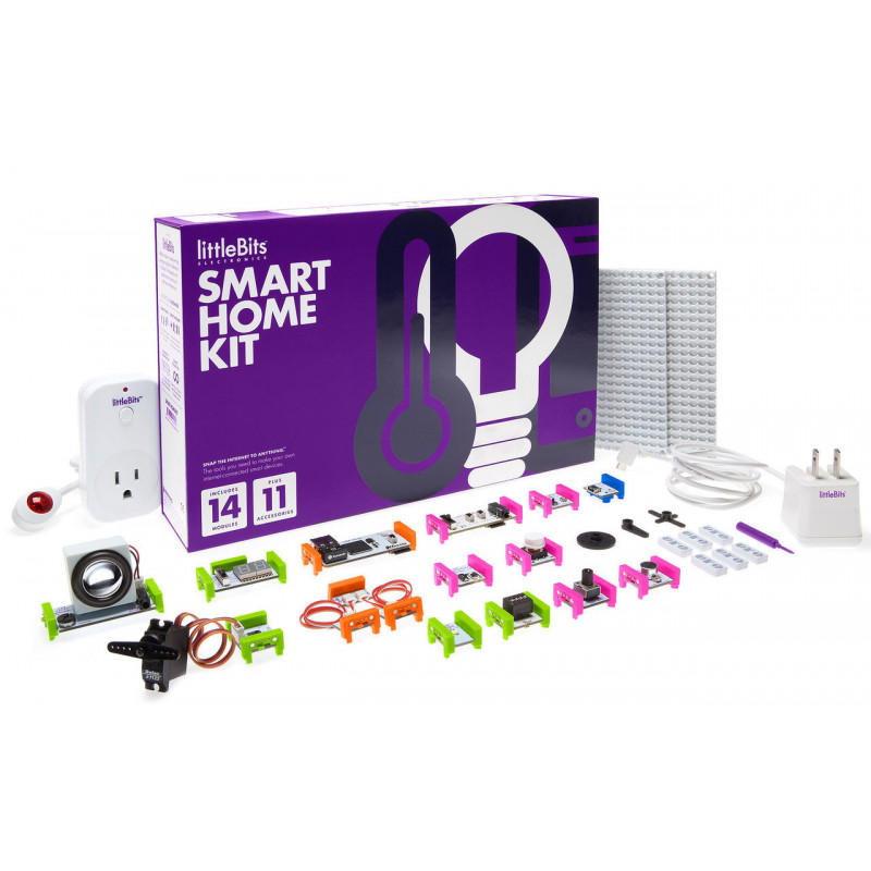 Bit smart. Конструктор littlebits. Набор Arduino умный дом. Конструктор умный дом. Конструктор умный дом для детей.