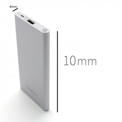 Cheero Slim 5300mah Silver