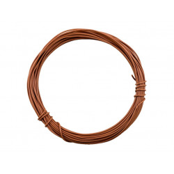 HOOK UP WIRE 26AWG BROWN -...