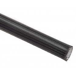 BRAIDED SLEEVING, PET 1/2",...