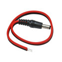 DC POWER PLUG 2.5MM W/ PIGTAIL, 1FT