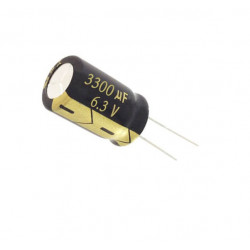 ELECTROLYTIC CAP 6.3V 3300UF