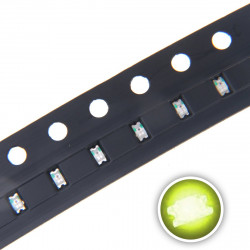 LED 0603 SMD, LIME GREEN