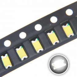 LED 1206 SMD, COLD WHITE