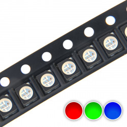 LED 1210 SMD, RGB