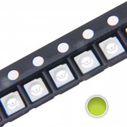 LED 1210 SMD, LIME GREEN