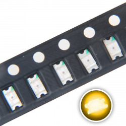 LED 1206 SMD, YELLOW