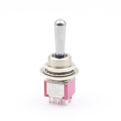 TOGGLE SWITCH, DPDT, ON-ON,...