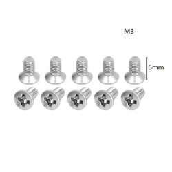 COUNTERSUNK SCREW M3X6MM...